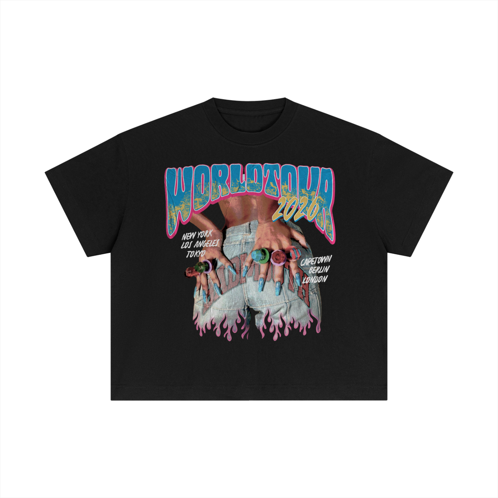 WORLD TOUR Cotton Boxy T-Shirt