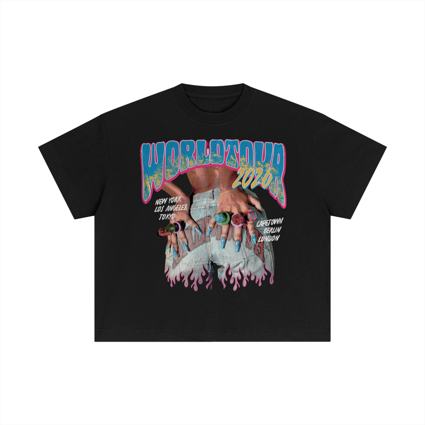 WORLD TOUR Cotton Boxy T-Shirt