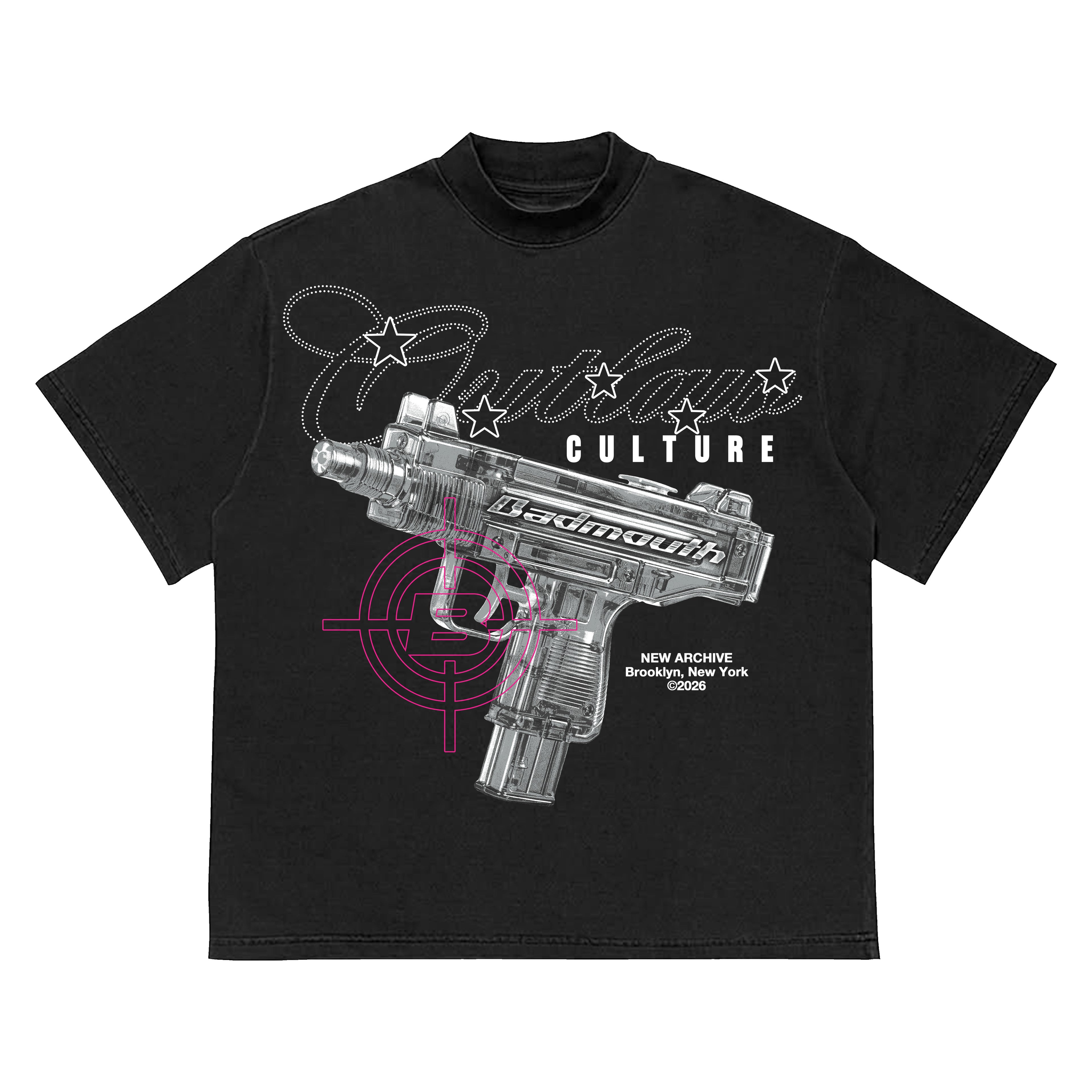 Outlaw Uzi Tee